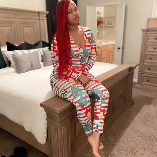 HOLIDAY LONG SLEEVE PAJAMAS