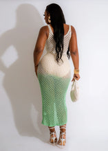 HAND KNITTED VEST BEACH SKIRT