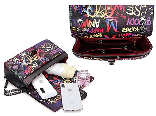 VOGUZY GRAFITI PURSE - K-ELLE BEAUTY BOUTIQUE